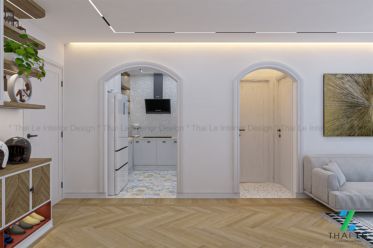 Thiết kế nội thất căn hộ The Beverly Vinhomes Grand Park - 72m2